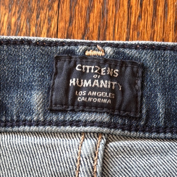 Z Citizens Of Humanity Women’s 26 Rocket Blue Skinny Jeans Mid Rise Fit - Picture 2 of 6